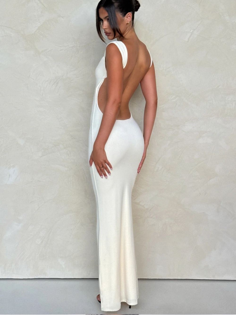 Tiger Mist Open-Back Butter Yellow Maxi Dress - Elegant Women's Dress